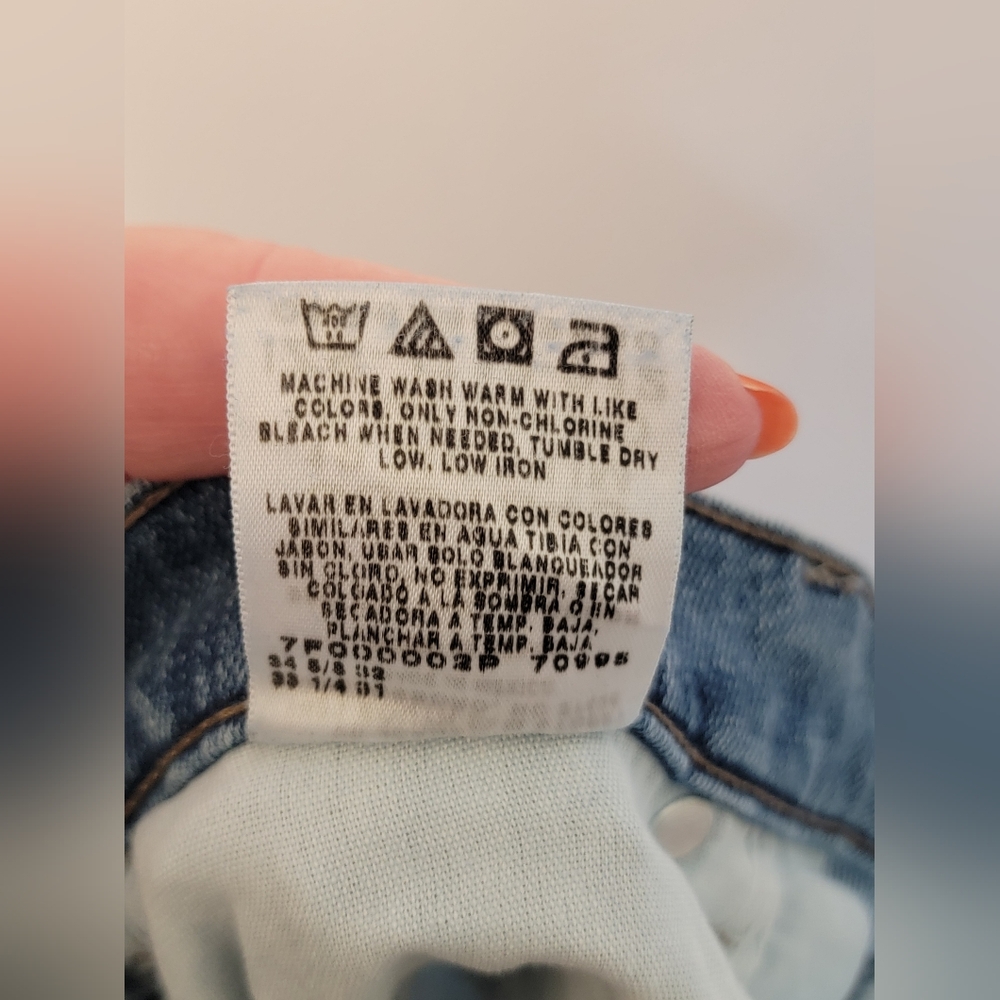 NWT Lee Relaxed Straight Leg Blue Denim Jeans Size 12M - Picture 12 of 12